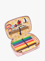 Trousse 1 Compartiment Jeune premier Bleu daydream girls G-vue-porte