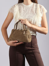 Handtas Sienne Leder Etrier Bruin sienne ESIN220S-vue-porte
