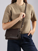 Cross Body Tas S Tradition Leder Etrier Bruin tradition ETRA207S-vue-porte