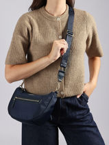 Sac Bandouli�re Celeste Etrier Bleu celeste ECEL231M-vue-porte