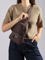 Sac Bandouli�re Celeste Etrier Marron celeste ECEL239M-vue-porte