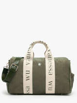 Sac Port� �paule Velours Vanessa wu Vert velours MA0085