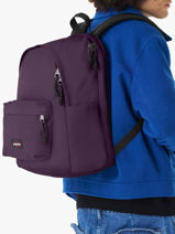 Rugzak 1 Compartiment Met 16" Laptopvak Eastpak Violet authentic EK0A5BIK-vue-porte