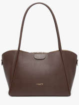 Sac Port� �paule Ida Double Cuir Lancaster Marron ida double 86