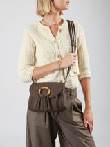 Cross Body Tas Camomille Woomen Bruin camomille WCAO06-vue-porte