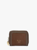 Porte-monnaie Woomen Marron ellebore WHEB99