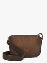 Cross Body Tas Ellebore Woomen Bruin ellebore WHEB04