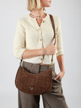 Cross Body Tas Aubepine Woomen Bruin aubepine WAUB19-vue-porte