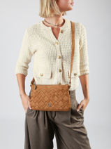 Sac Bandouli�re Aubepine Woomen Marron aubepine WAUB45-vue-porte
