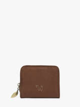 Porte-monnaie Woomen Marron ginseng WGIN95