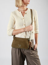 Cross Body Tas Ginseng Woomen Groen ginseng WGIN01-vue-porte