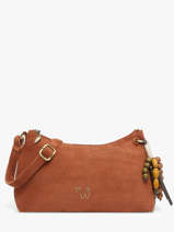 Cross Body Tas Ginseng Woomen Bruin ginseng WGIN03