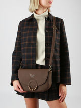 Cross Body Tas Neflier Pearl Woomen Bruin neflier pearl WNEP04-vue-porte