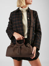 Cross Body Tas Verveine Woomen Bruin verveine WVER04-vue-porte