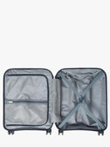 Valise Cabine Airconic American tourister Bleu airconic 88G001-vue-porte