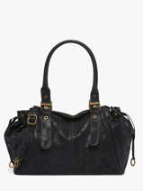 Schoudertas Lace Mandoline Blauw lace 27691