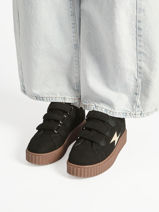 Sneakers Plateforme Vanessa wu Noir women BK2954NR-vue-porte