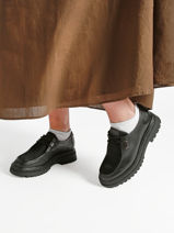 Chaussures Derbies En Cuir Tamaris Noir women 47-vue-porte