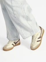 Sneakers Viper En Cuir Gola Or women CLB744HC-vue-porte