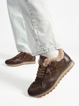 Sneakers Cetti Bruin women SRA-vue-porte