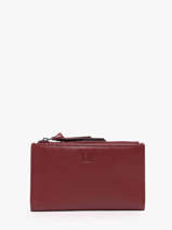 Portefeuille Leder Biba Rood wallet 12138