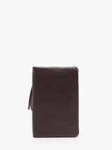 Portefeuille Wallet Leder Biba Bruin wallet SFM4L
