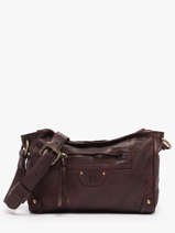Cross Body Tas Heritage Leder Biba Bruin heritage AKA3L