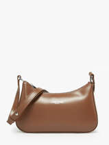 Sac Bandouli�re Suave Cuir Lancaster Marron suave ace 22