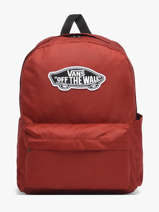 Sac � Dos 1 Compartiment Vans Rouge backpack VN000H4Y