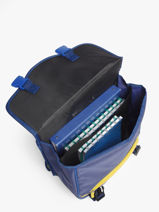 Boekentas Op Wieltjes 2 Compartimenten Pokemon Blauw pokemon & friends 26KK203K-vue-porte