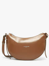 Besace Suave Ace Cuir Lancaster Beige suave ace 28