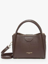 Handtassen Ida Double Leder Lancaster Bruin ida double 83