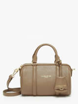 Cross Body Tas Milano Ana Leder Lancaster Beige milano ana 101