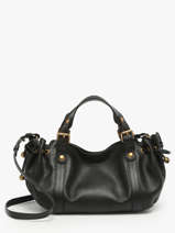 Sac Bandouli�re Icone Cuir Gerard darel Noir icone DES73410