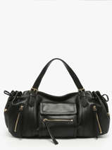 Schoudertas Icone Leder Gerard darel Zwart icone DES30410