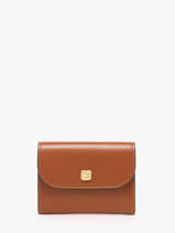 Portefeuille Cuir Gerard darel Marron wallet DEO08411