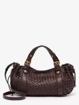 Cross Body Tas Tresse Leder Gerard darel Bruin tresse DES73478