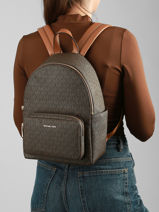 Sac � Dos Michael kors Marron tanner T5GTNB2B-vue-porte