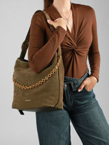 Sac Port� �paule Nolita Michael kors Vert nolita T6AUEM8S-vue-porte