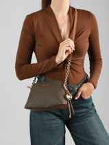 Cross Body Tas Freddie Michael kors Bruin freddie T6GX4C1B-vue-porte