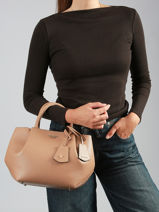 Handtas Amorette Guess Beige amorette BG789806-vue-porte