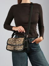 Cross Body Tas Audrey Guess Beige audrey LG973421-vue-porte