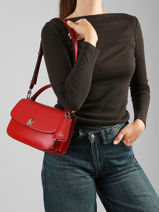 Schoudertas Audrey Guess Rood audrey VG973421-vue-porte