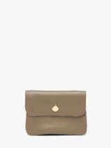 Portemonnee Caviar Leder Milano Bruin caviar CA23092O