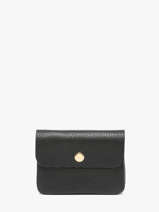 Portemonnee Caviar Leder Milano Zwart caviar CA23092O