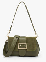 Sac Port� Main Velvet Caviar Cuir Milano Vert velvet caviar VC25114