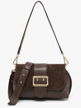 Sac Port� Main Velvet Caviar Cuir Milano Marron velvet caviar VC25114