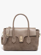 Sac Port� �paule Velvet Caviar Cuir Milano Gris velvet caviar VC26061