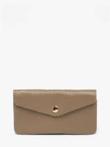 Porte-monnaie Caviar Cuir Milano Marron caviar CA23113O