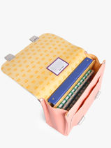 Cartable Jeune premier Rose classics C-vue-porte